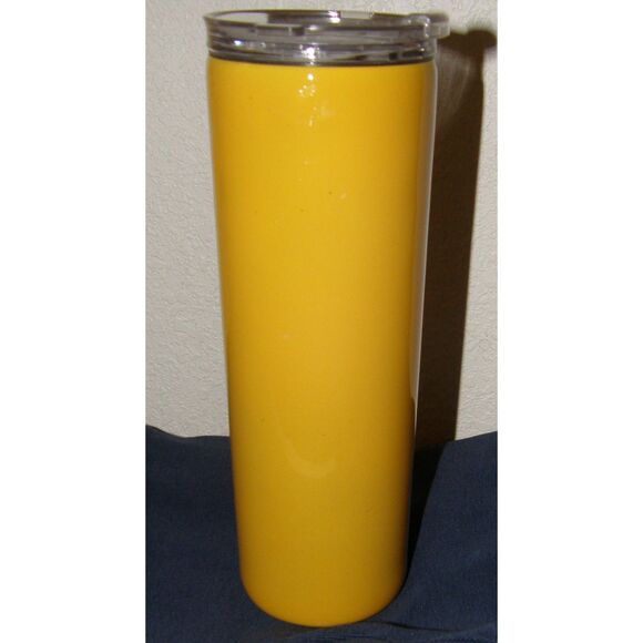 NFL Football PITTSBURGH STEELERS Golden Yellow 20 0z Insulated Drink Tumbler NEW - Picture 2 of 3